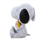 Roman 8.0 Inch Snoopy & Woodstock Garden Statue Summer Figurine , Weather Resistant Summer Decor Peanuts Dog Bird
